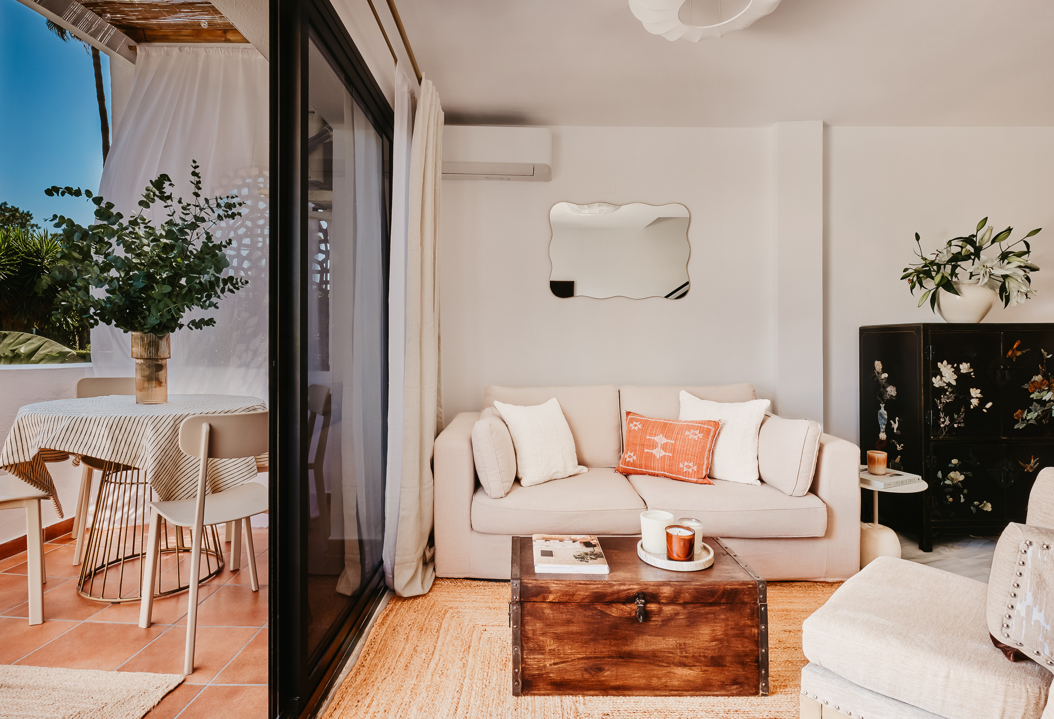 Living Room with Terracces